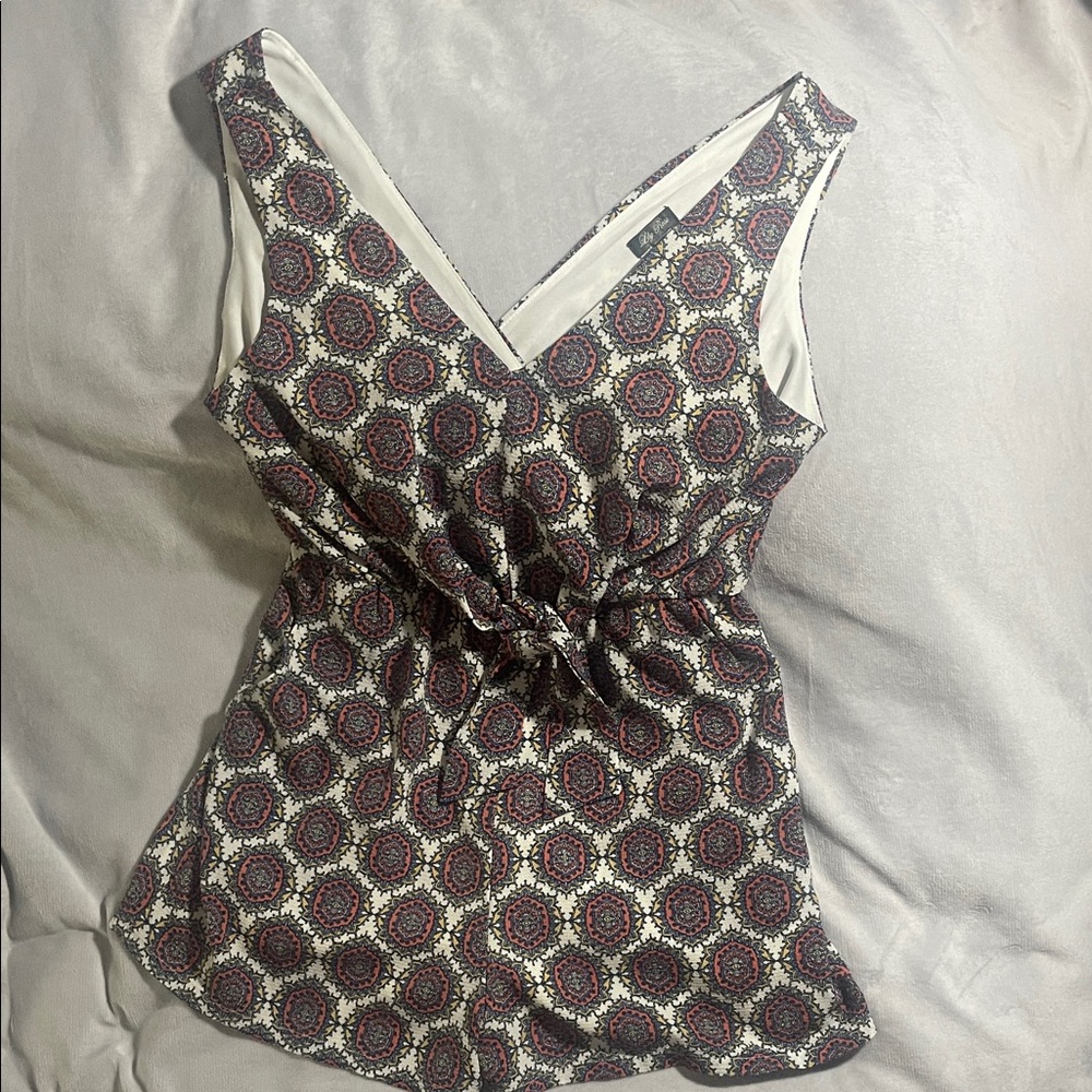 Lily Rose Patterned Romper Juniors M